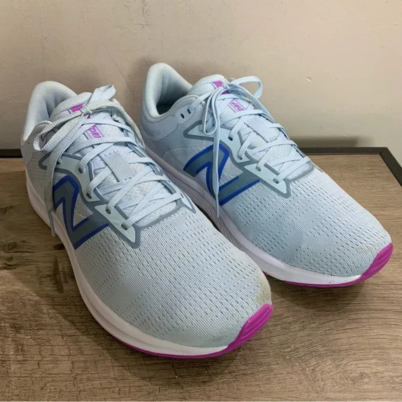 Womens NEW BALANCE Light Blue DYNA SOFT DRIFT V2 Running SHOES Athletic SNEAKERS - Picture 4 of 5